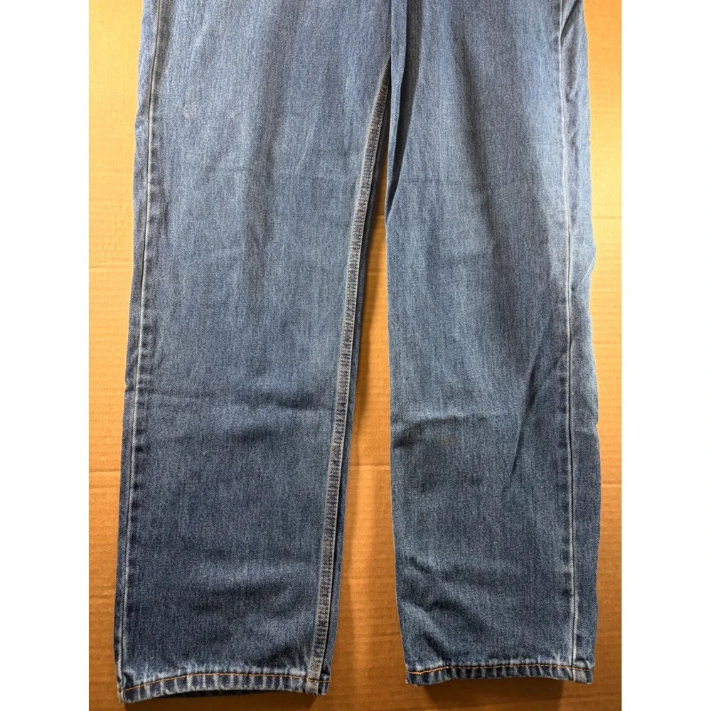 Levi's 550 Relaxed Fit Jeans Mens 36x30 Blue Denim Tapered Made in Mexico